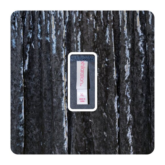 Blue Velvet Romper - Picture 3 of 5